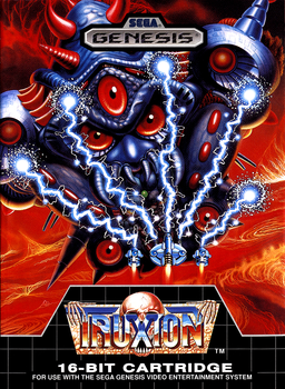 Tatsujin box art for Sega Mega Drive
